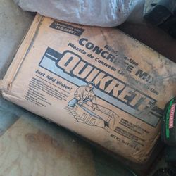 90 Lbs  Quick Rete Cement Bag