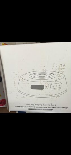 Dummy Smoke Detector Hidden Security Camera HD1080P