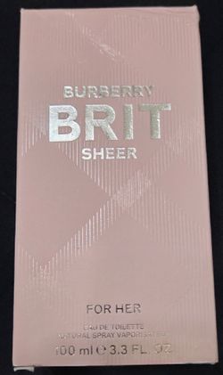 Burberry Brit Sheer Eau de Toilette 100ml