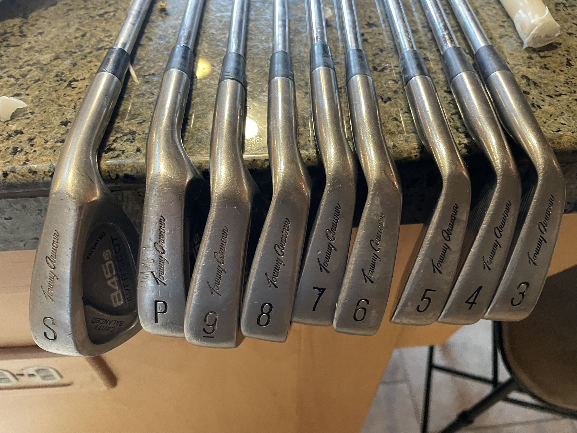 Full set of Tommy armor irons