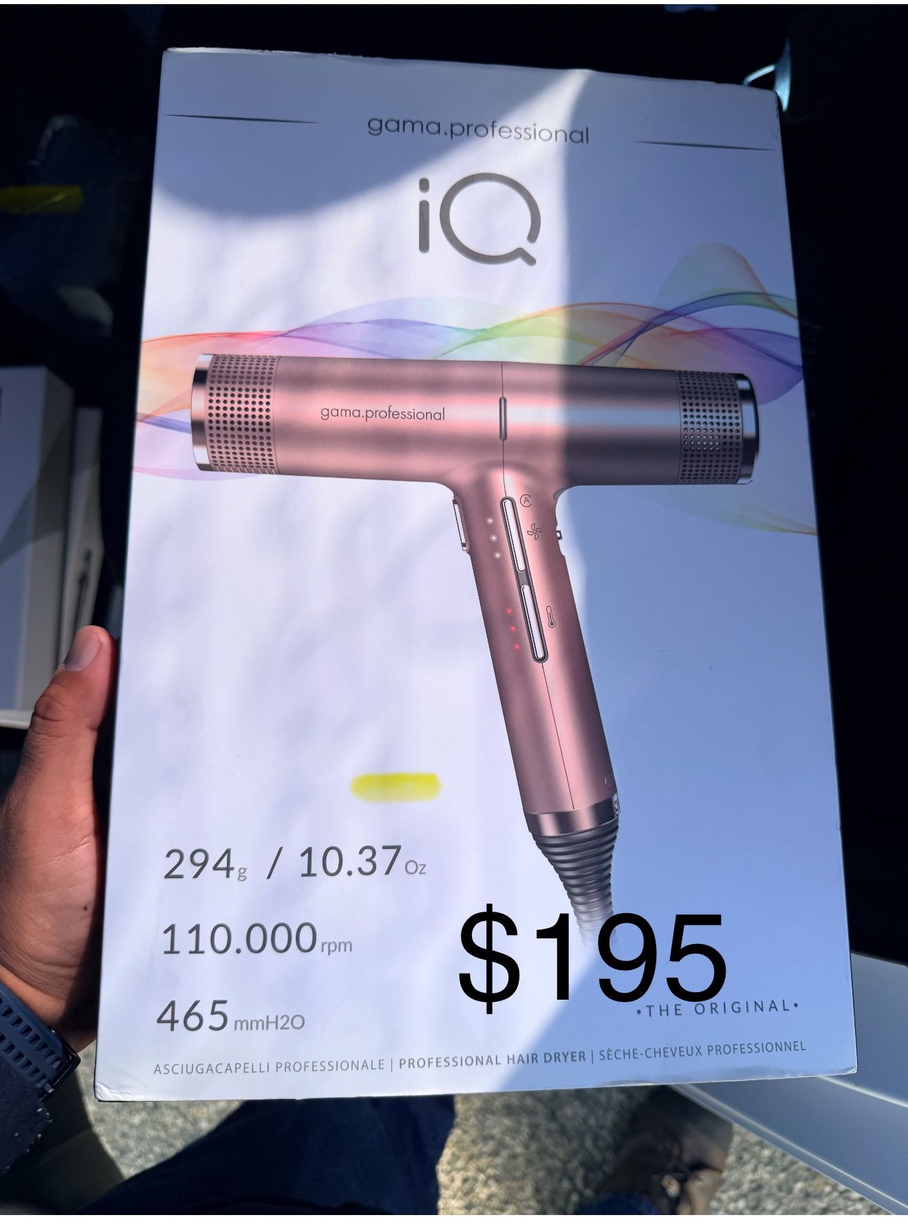 IQ Perfetto - Rose Gold Blow Dryer 