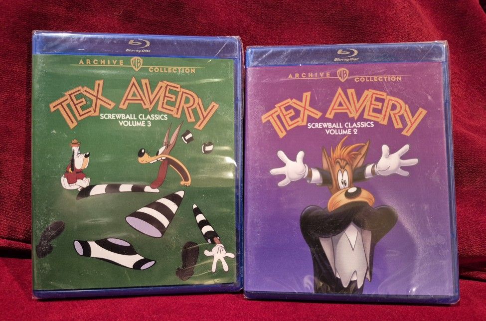 NEW- Tex Avery Screwball Classics (Volumes 2 & 3)
