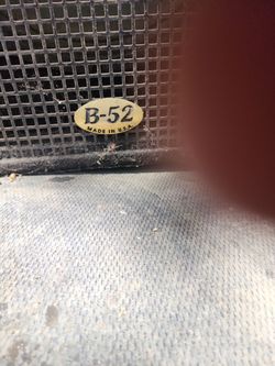 Bocinas B52 echas en USA