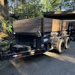 Heavy Duty Delco Dump Trailer