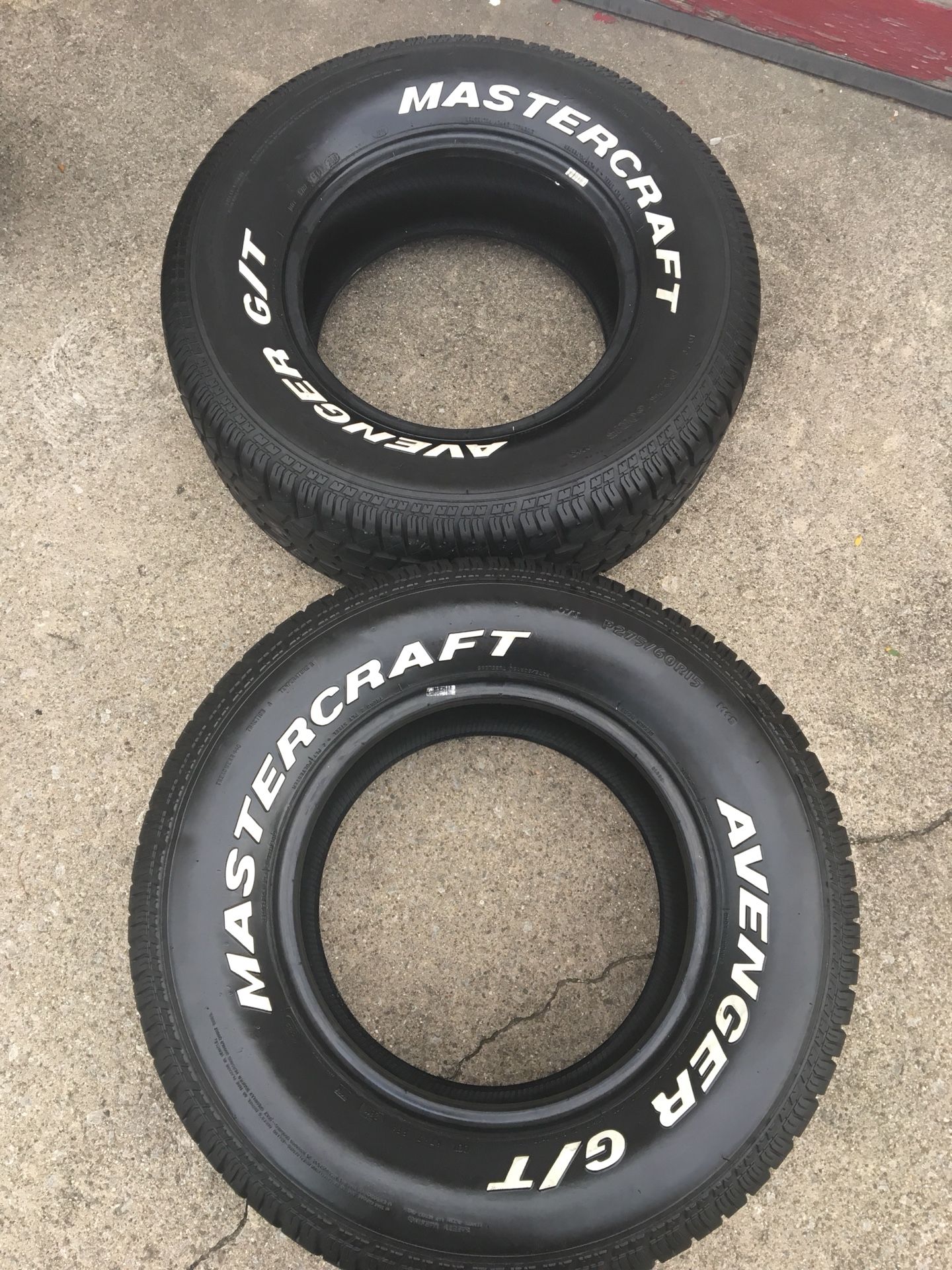 235/60/15 and 275/60/15 MASTERCRAFT AVENGER GT TIRES