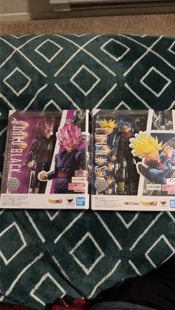 Bandai S.H. Figuarts Goku Black & Trunks Figure Set