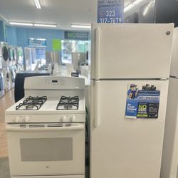General Electric Stove And Refrigerator Combo