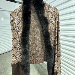 $1200 Turkish Mink Shawl