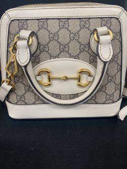 Gucci GG Supreme 1955 Horsebit Top Handle Purse 