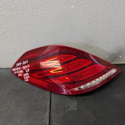 2014-2015-2016-2017 MERCEDES BENZ S-CLASS LEFT TAIL LIGHT OEM USED 