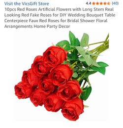 Fake Flower - Red Roses