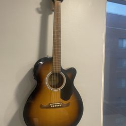 Fender acoustic electric guitar