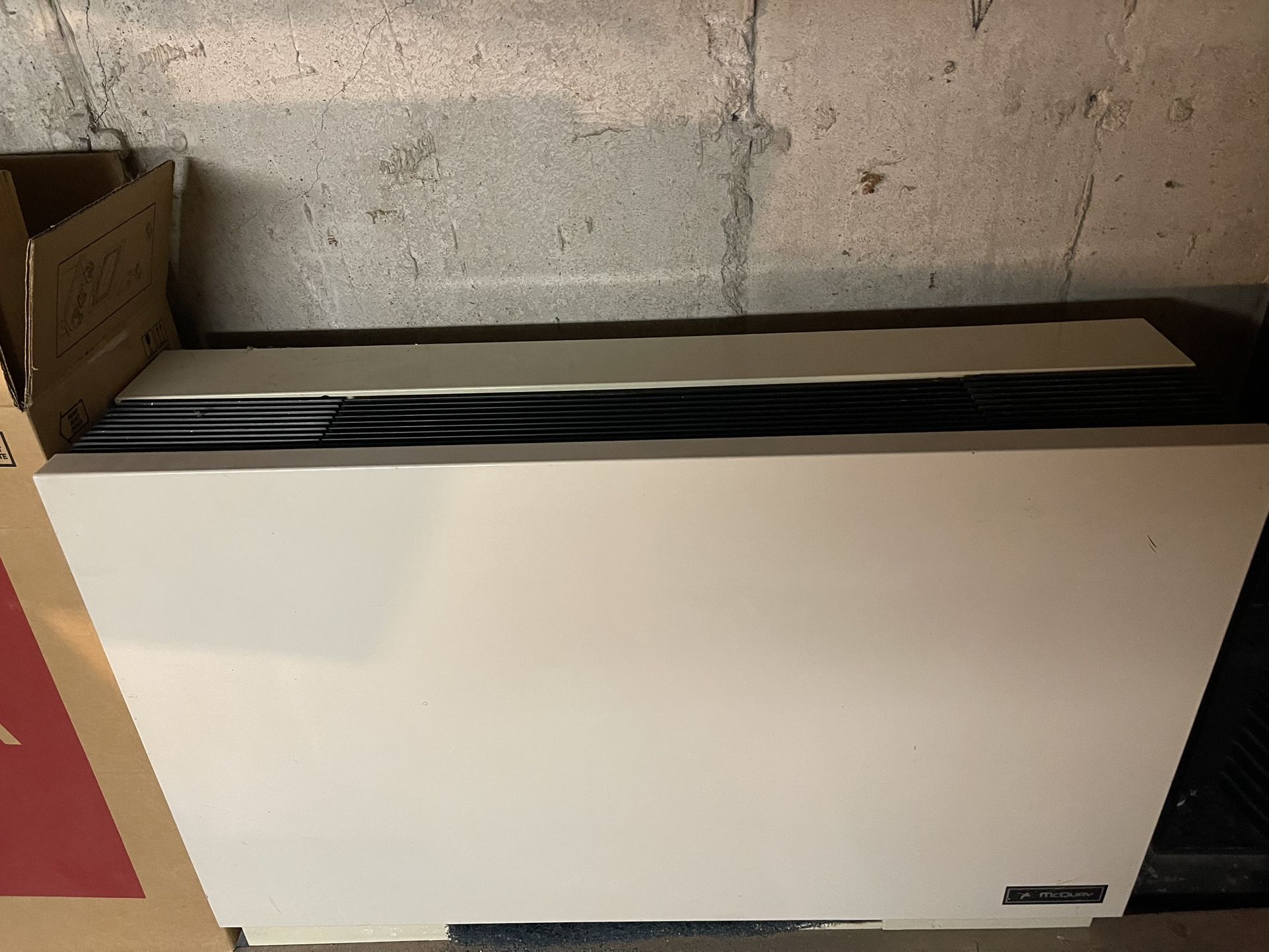 Mcquay electric fan heater TSF-021C-A water radiant wall heater