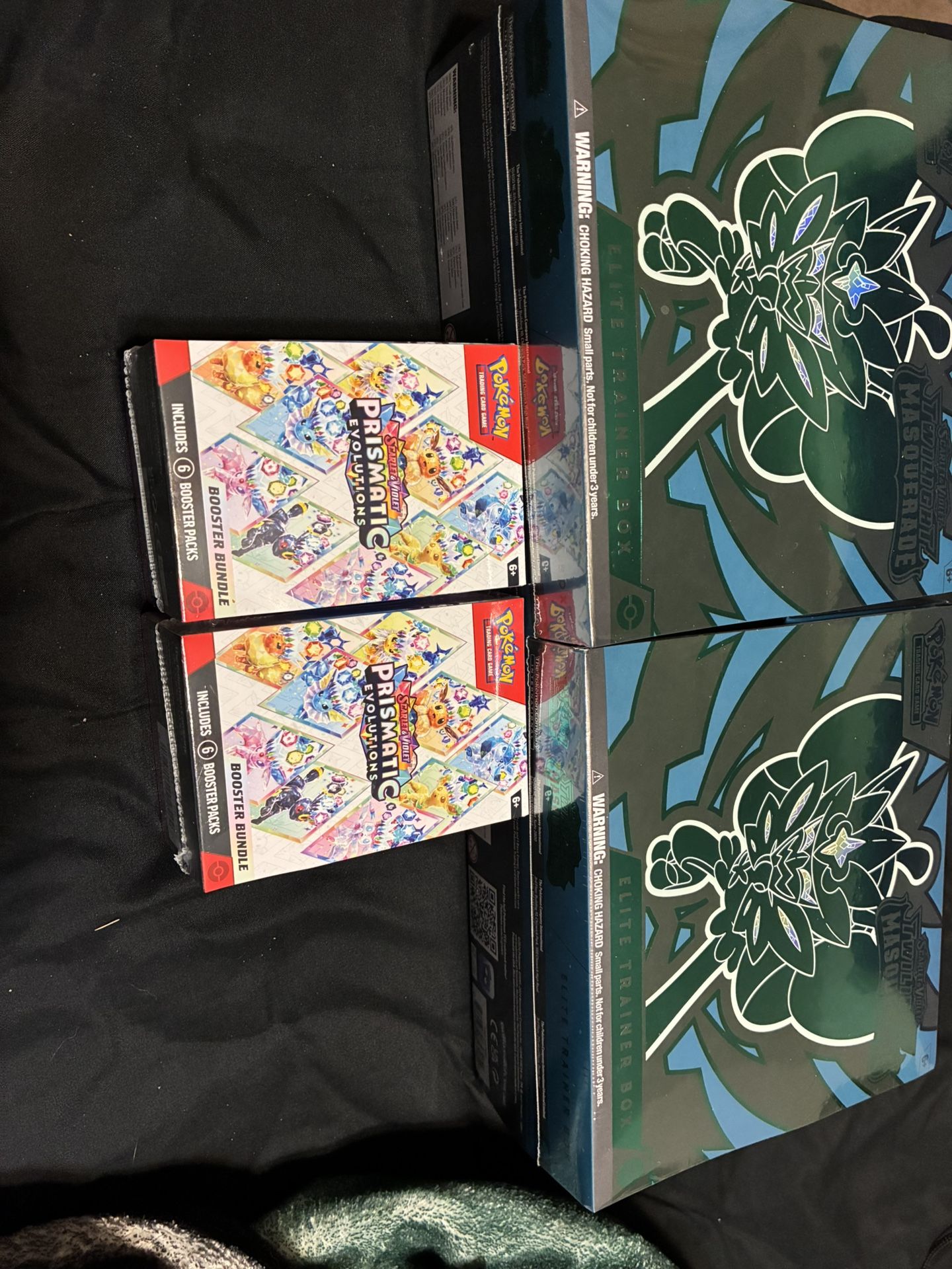 Prismatic/etbs Pokemon Cards