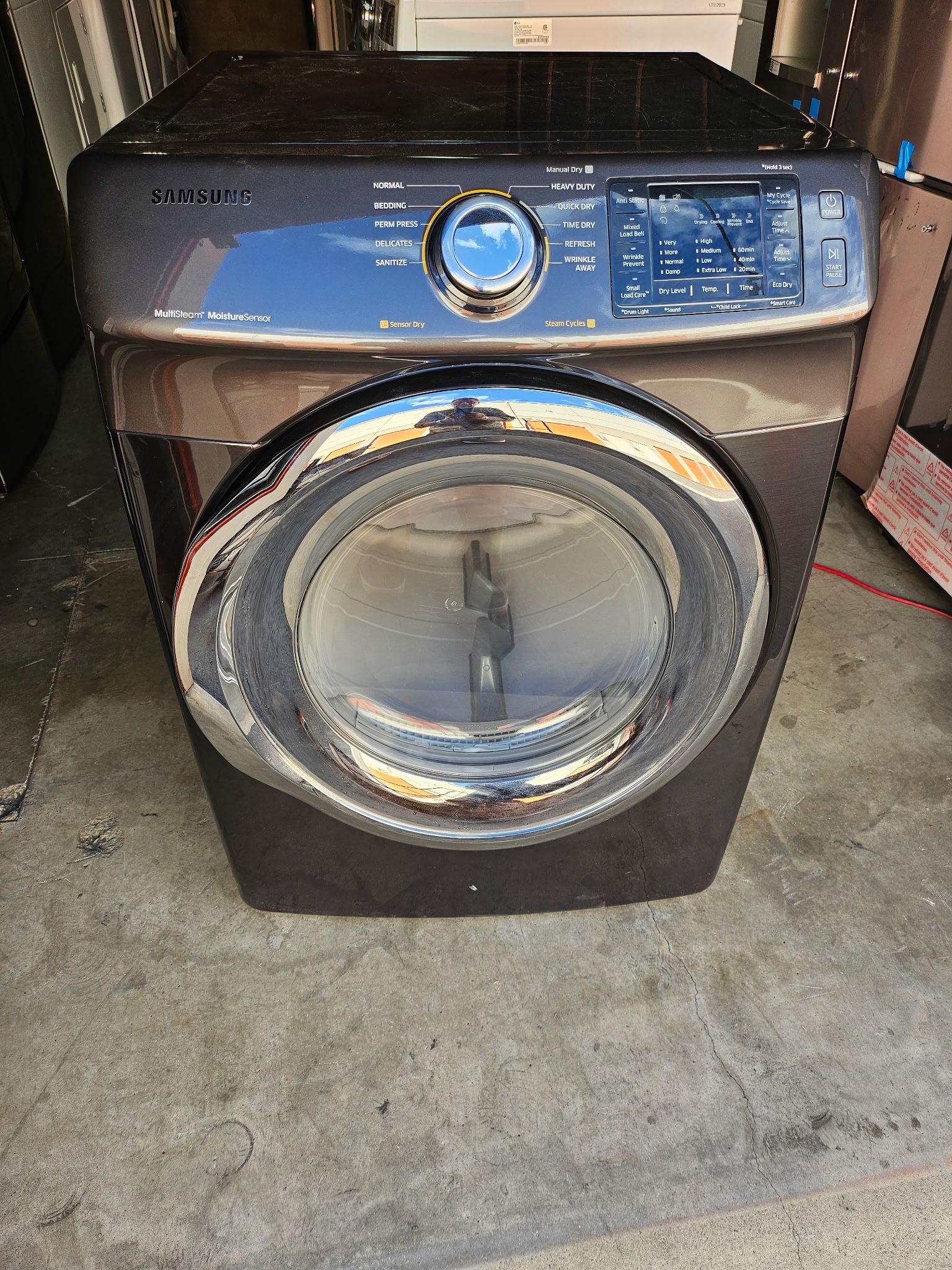 SAMSUNG GAS DRYER FRONT LOAD