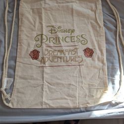 Disneyland Princess Breakfast Adventure Drawstring Bag