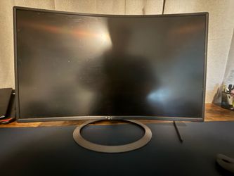27 inch curved display