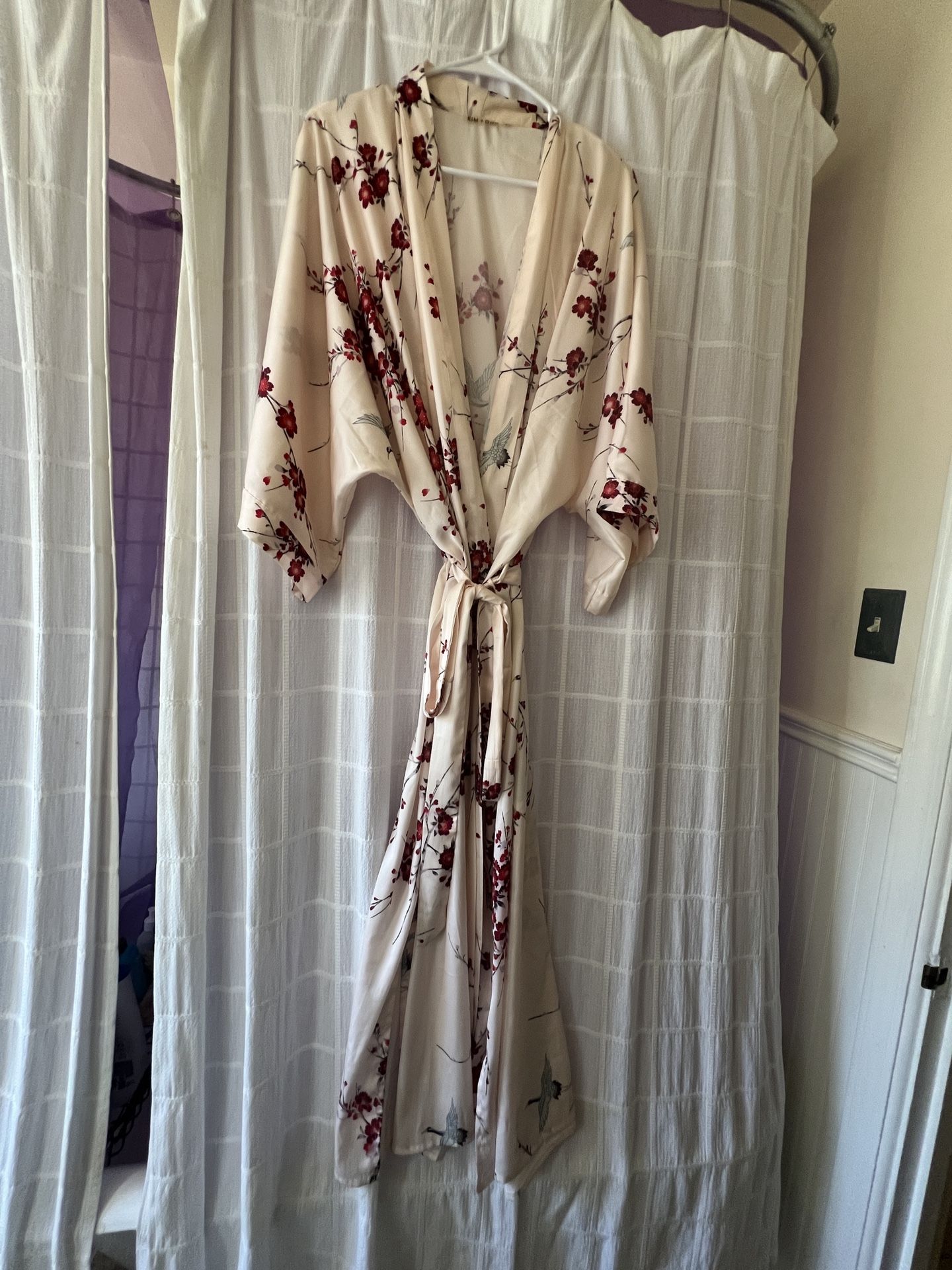 Cherry Blossom robe from Kim +Ono