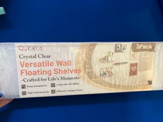 3pcs floating wall shelves