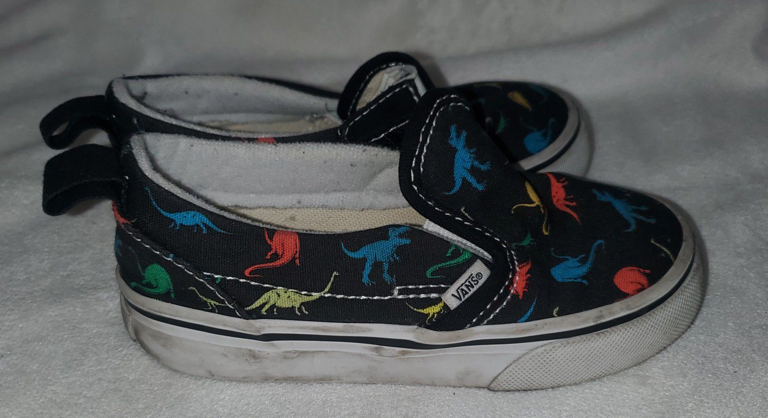 Vans Toddler Size 8c Dinosaur Shoes