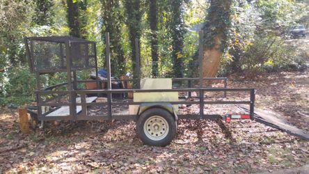 12 ft landscape trailer