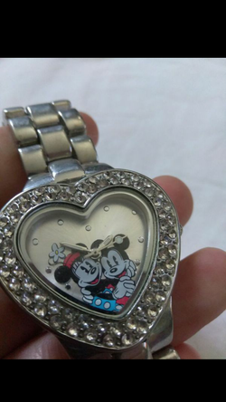 Mickey and Minnie mouse watch