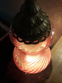Vintage ef ef industries lamp