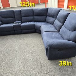 FREE DELIVERY Recliner Couch Sofa Sectional 6 PC