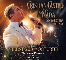 Christian Castro tickets