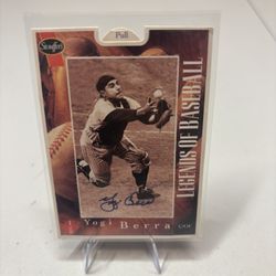 Yogi Berra autograph missing COA