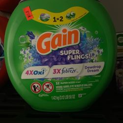 Gain Flings $12