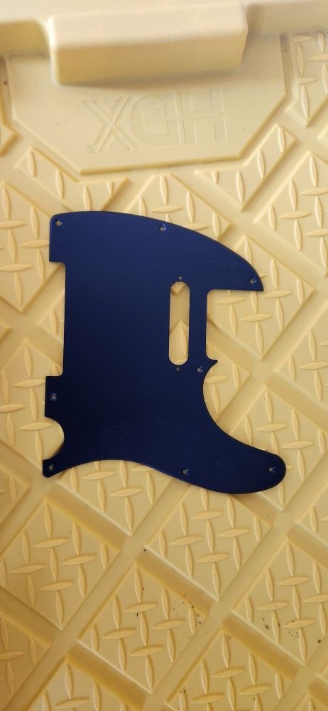 Telecaster Matte Black 8 Hole Pickguard 