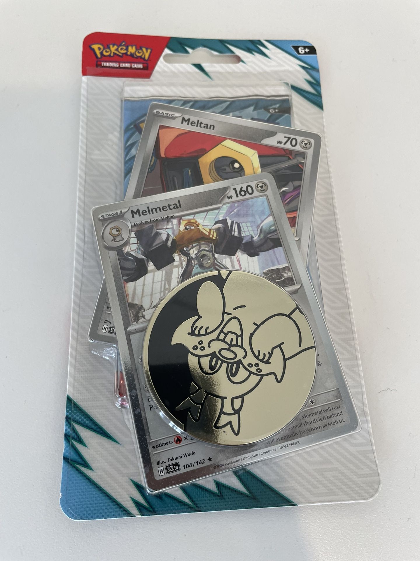 Pokemon TCG Scarlet and Violet Journey Together One Pack Blister Melmetal