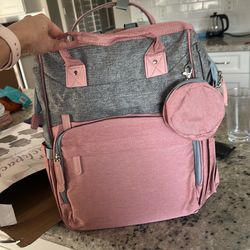 Diaper backpack
