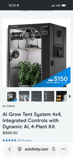 Indoor Grow Kit by AC Infinity NEW