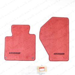 New Genuine OEM Honda S2000 AP1 AP2 Red Floor Mat Set 83600-S2A-A01ZB