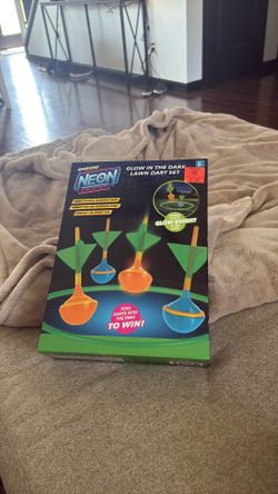 Neon Backyard Dart Set
