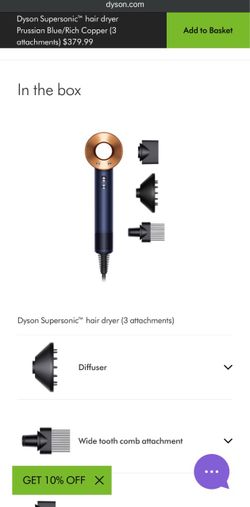 Dyson Supersonic™ hair dryer