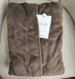 Restoration Hardware Plush Wrap