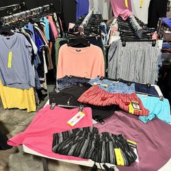 NWT Ladies Small shorts dresses tees joggers tanks $2 EACH come visit Willow Grove whs tons of stuff