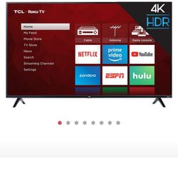 TCL 4K HDR Smart TV 
