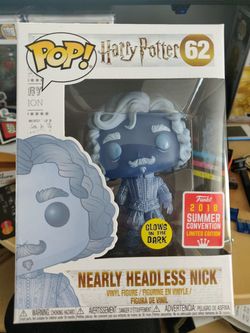 Funko POP! Harry Potter Nearly Headless Nick SDCC 2018 Shared excl