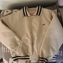 Levi’s Women’s Large Beige Bomber Jacket