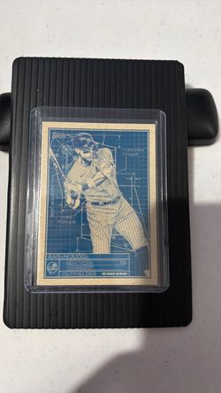 Aaron Judge Topps Blueprint Baseball Card