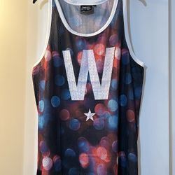 WESC mesh Tank Top Jersey Men’s Size XL