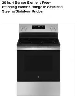 Stainless steel electric stove