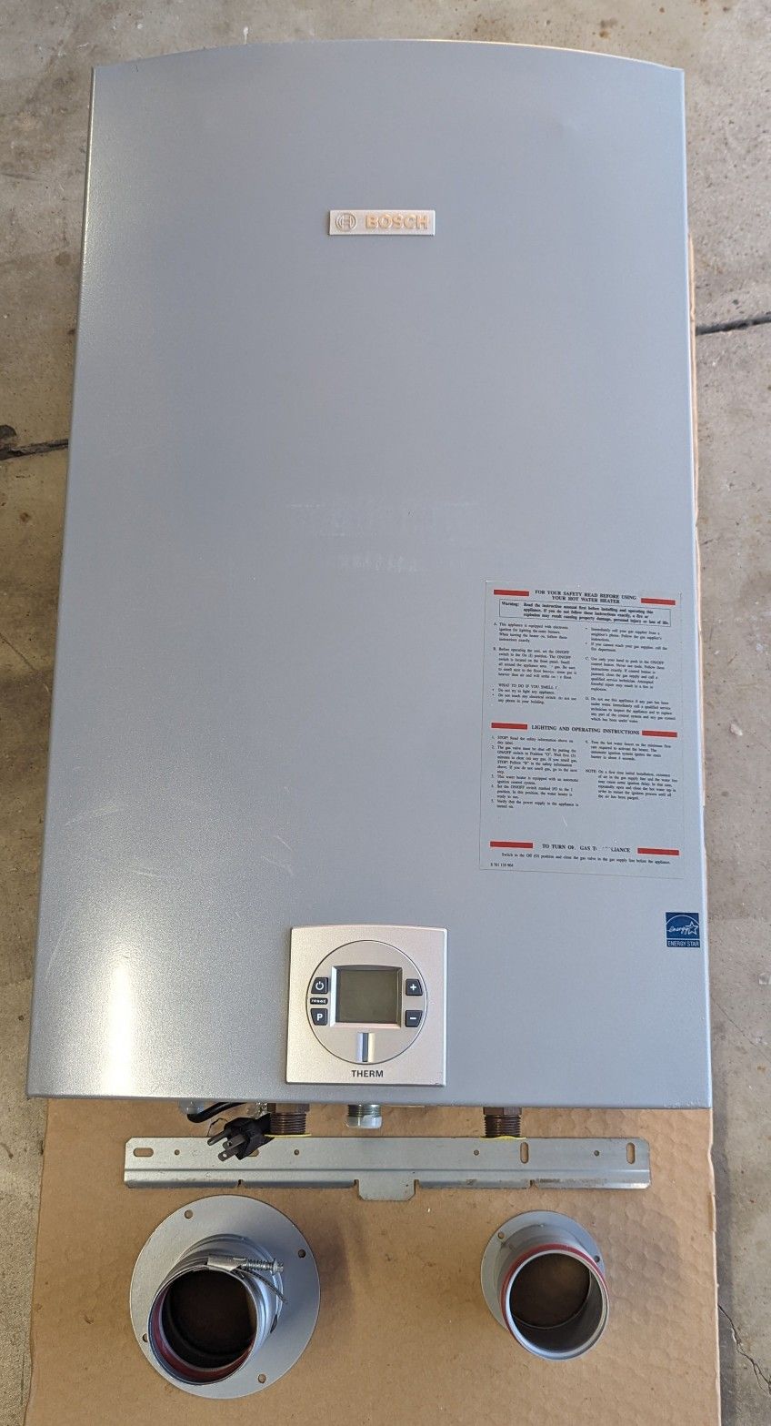 Water Heater - Tankless - Bosch