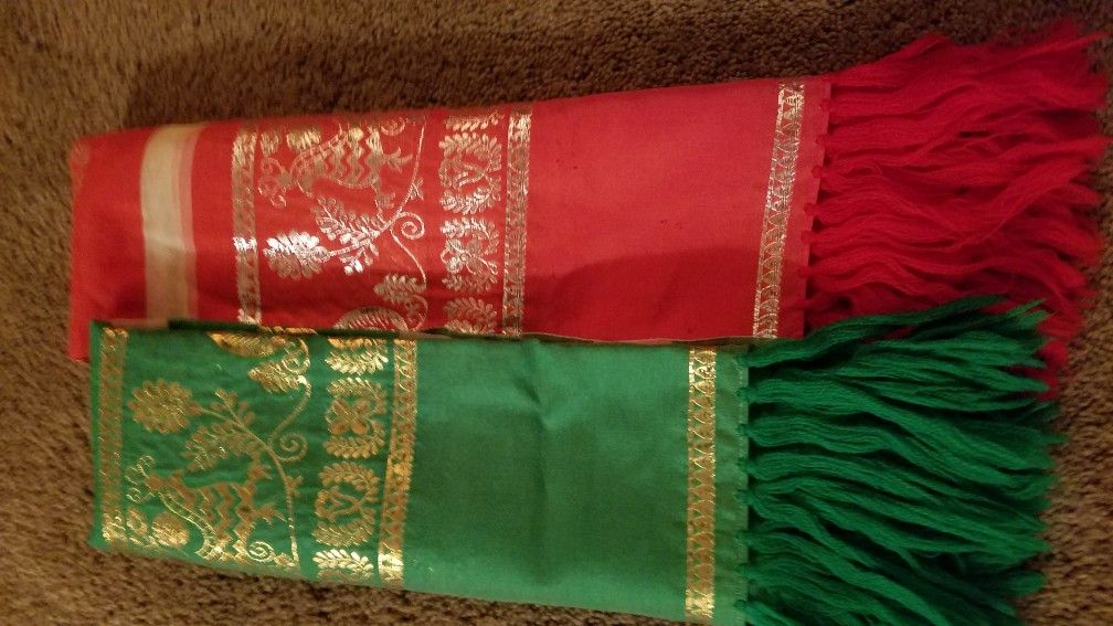 India shawls $7ea NEW & UNUSED