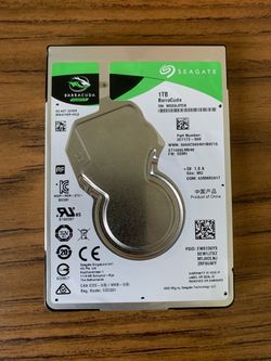 Seagate BarraCuda 1TB 2.5" Hard Drive