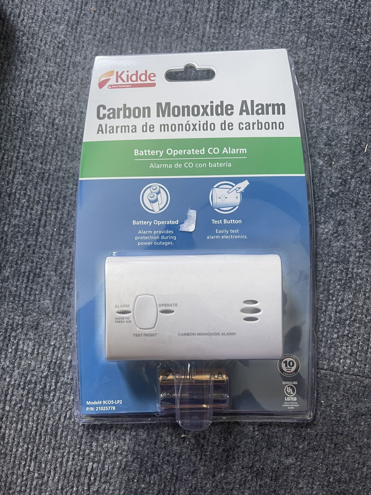 Carbon Monoxide Alarm